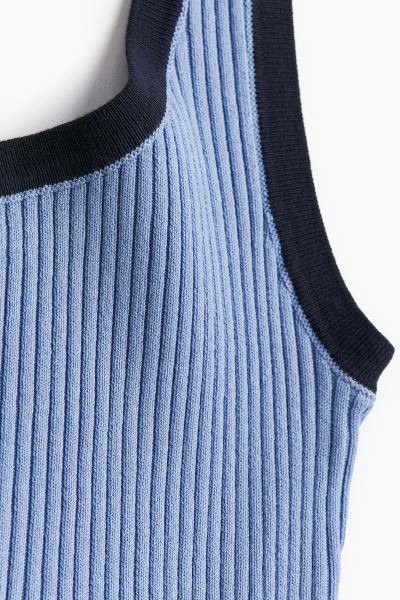 Rib-knit Tank Top | H&M (US + CA)
