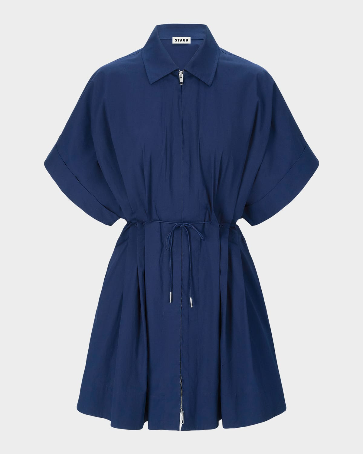 Cori Zip-Front Mini Dress | Neiman Marcus