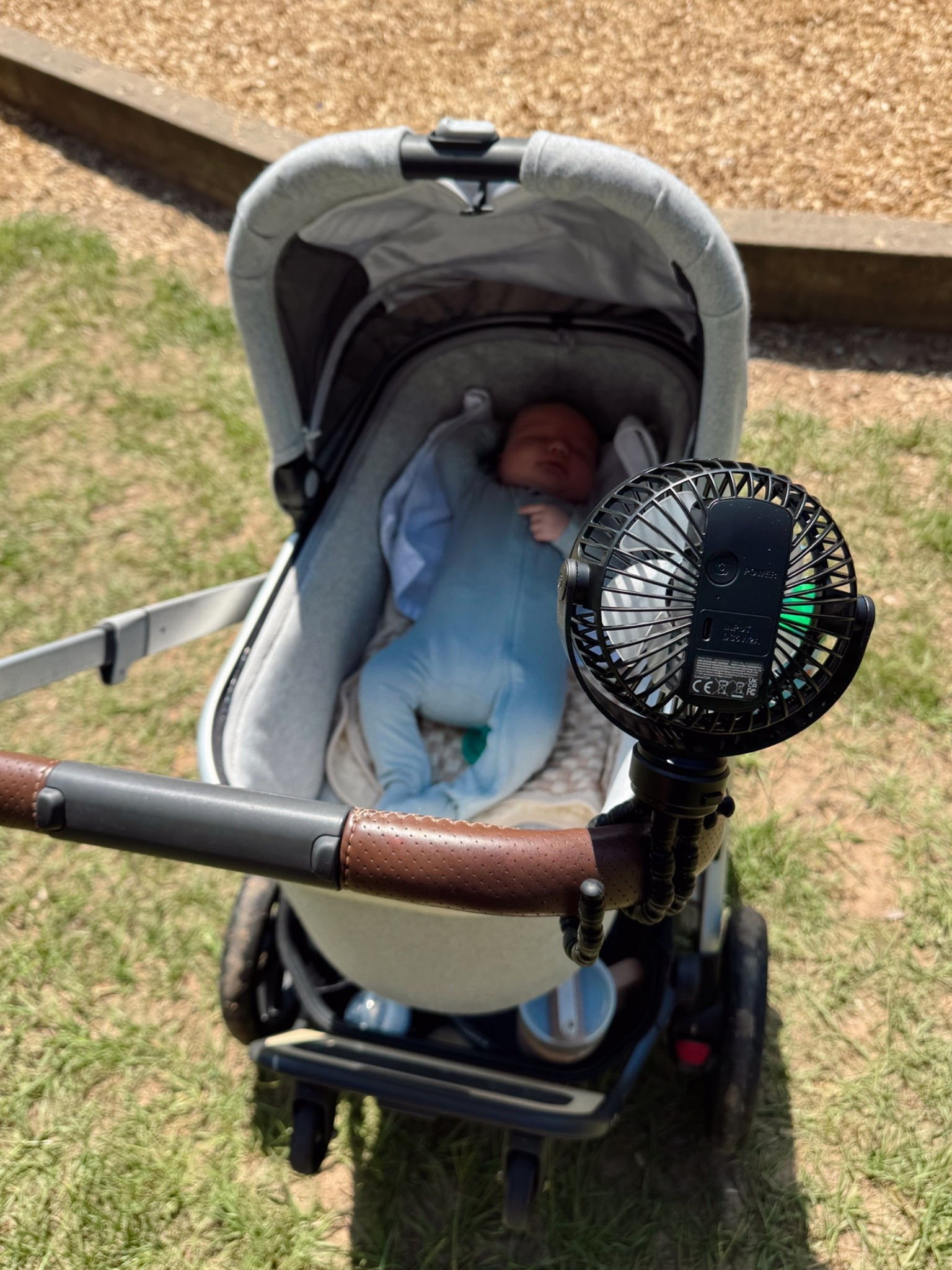 Now that the hot months are here a stroller fan is a MUST and this one is my fav! 

3 different fan speeds, blows air that actually reaches your baby in the stroller and the wire legs are extra grippy to hold any position👌🏼. It’s the little things that make all the difference

#LTKBaby #LTKKids #LTKmomlife