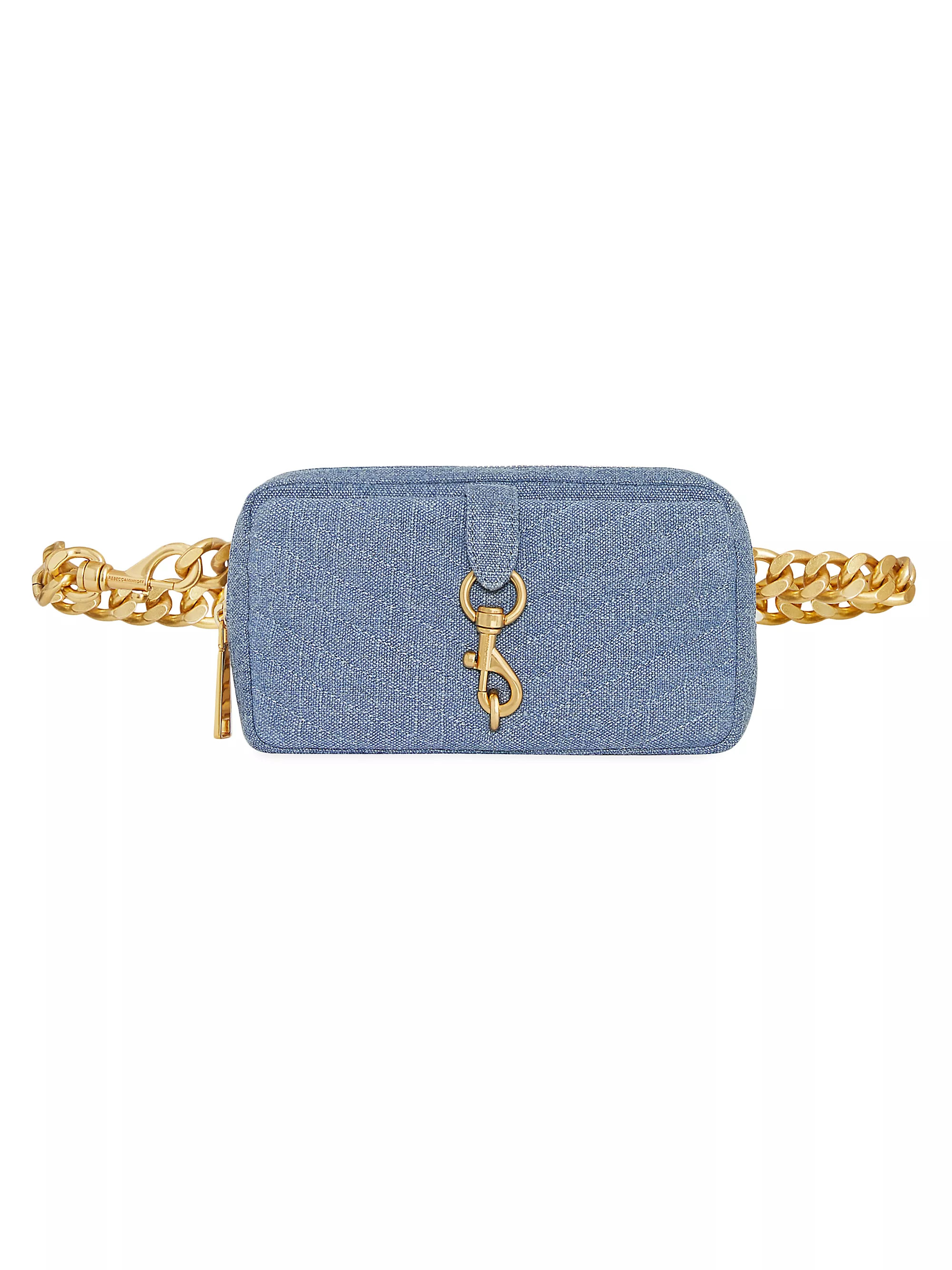 Edie Denim Belt Bag | Saks Fifth Avenue
