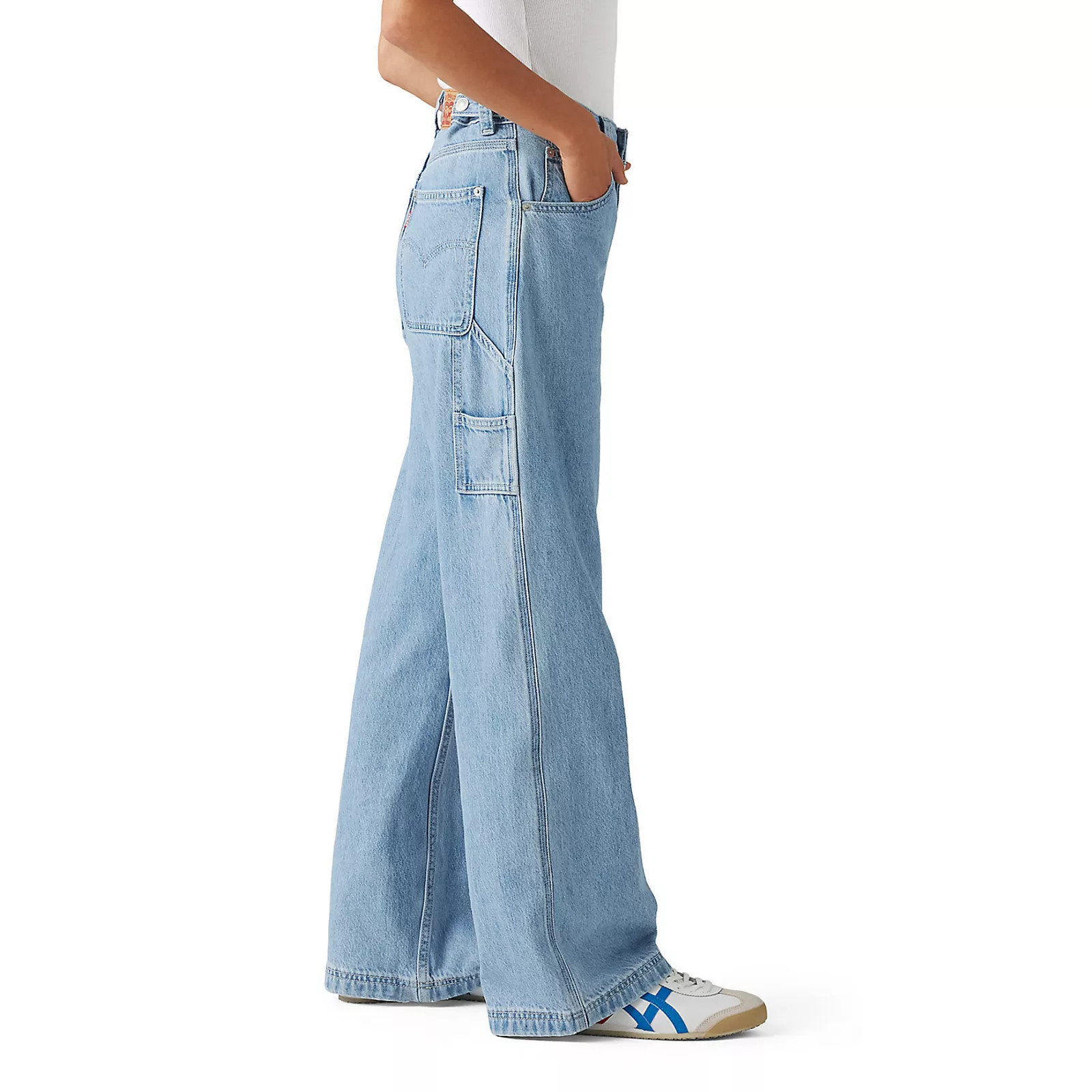 Women's Levi's® Cinch Baggy Carpenter Jeans, Size: 26(US 2)Medium, Washed Shadow | Kohl's