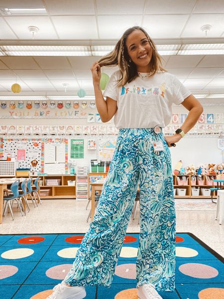 A fun tshirt and colorful pants are my favorite go to outfits! 

Checkout other pants that would be fun with this shirt 🩵



#LTKfindsunder50 #LTKkids #LTKworkwear