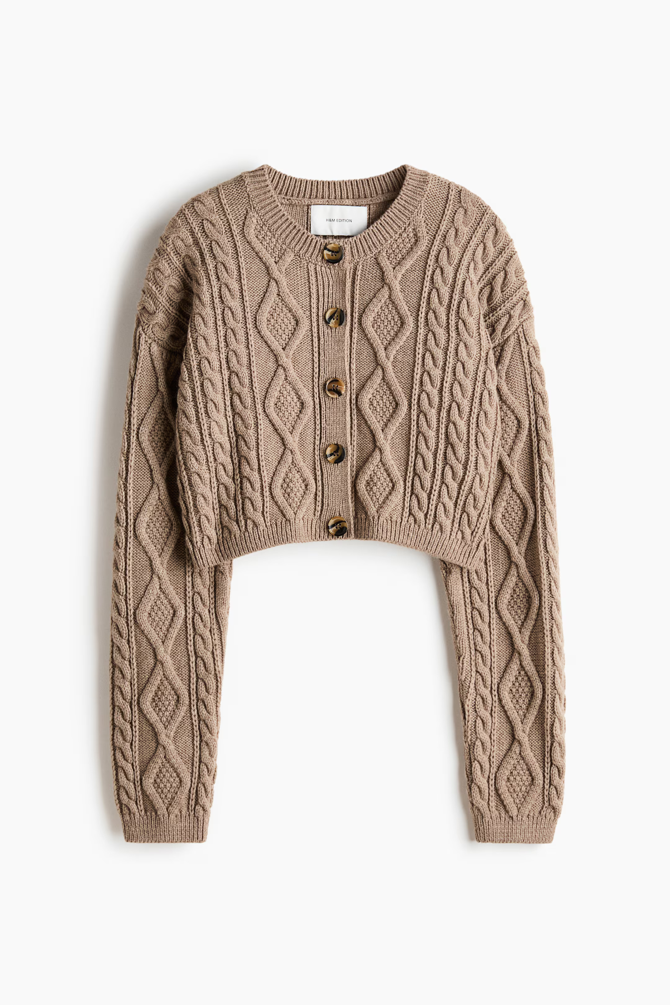 Cable-knit cardigan | H&M (UK, MY, IN, SG, PH, TW, HK)
