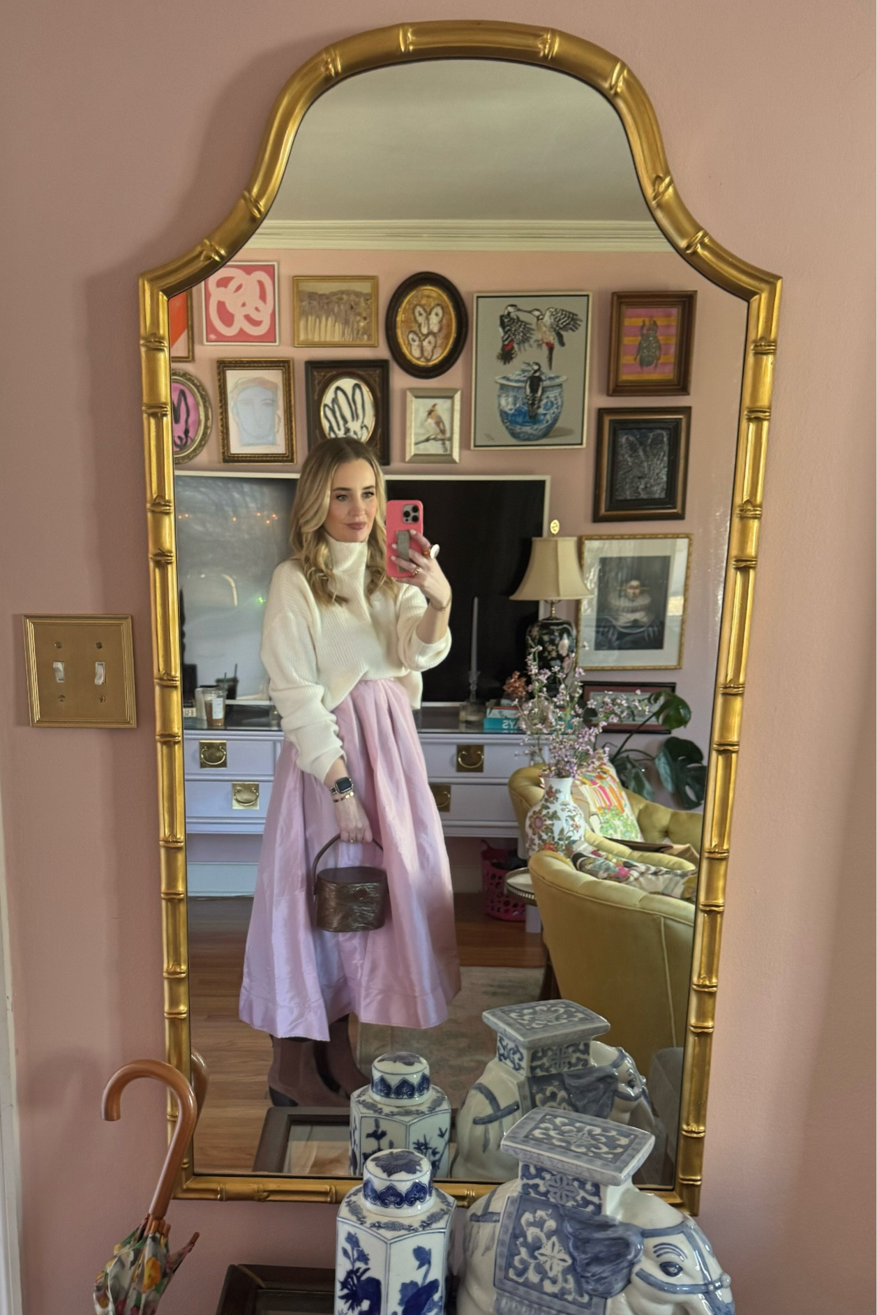 NBD, wore a ball gown to work today 😂☠️ this skirt is on sale and comes in 5 colors and is so fun- dress it up or down! The sweater is also the perfect “go with everything” sweater and is also on major sale 

#LTKFindsUnder50 #LTKFindsUnder100 #LTKSaleAlert