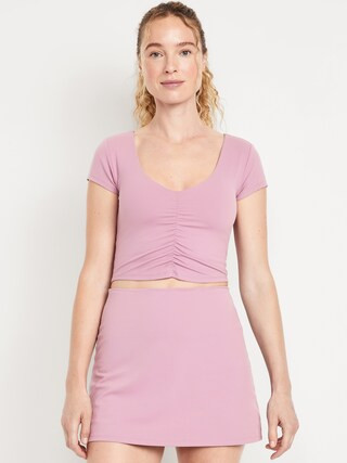 Light Support StudioSmooth Crop Top | Old Navy (US)