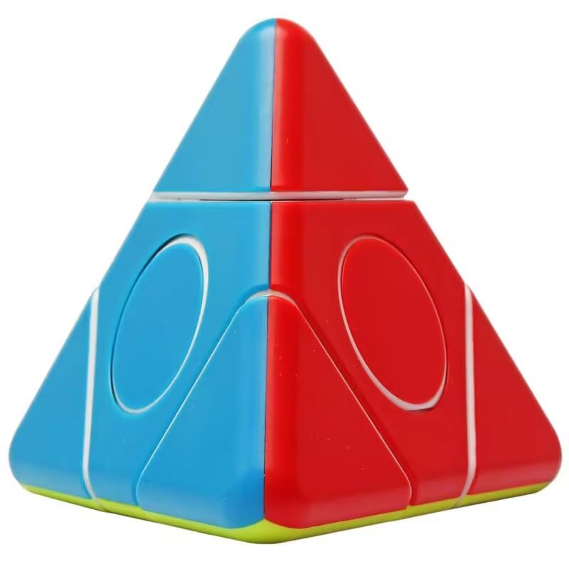 Cuberspeed Pyramid Duo Easy Speed Cube for Beginner Triangle Speed Cube | Amazon (US)
