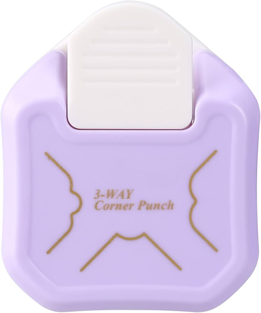 MyArTool 3 in 1 Beauty Shape Corner Punch, 3 Way Corner Paper Punch for Paper Crafts, Laminate, C... | Amazon (US)