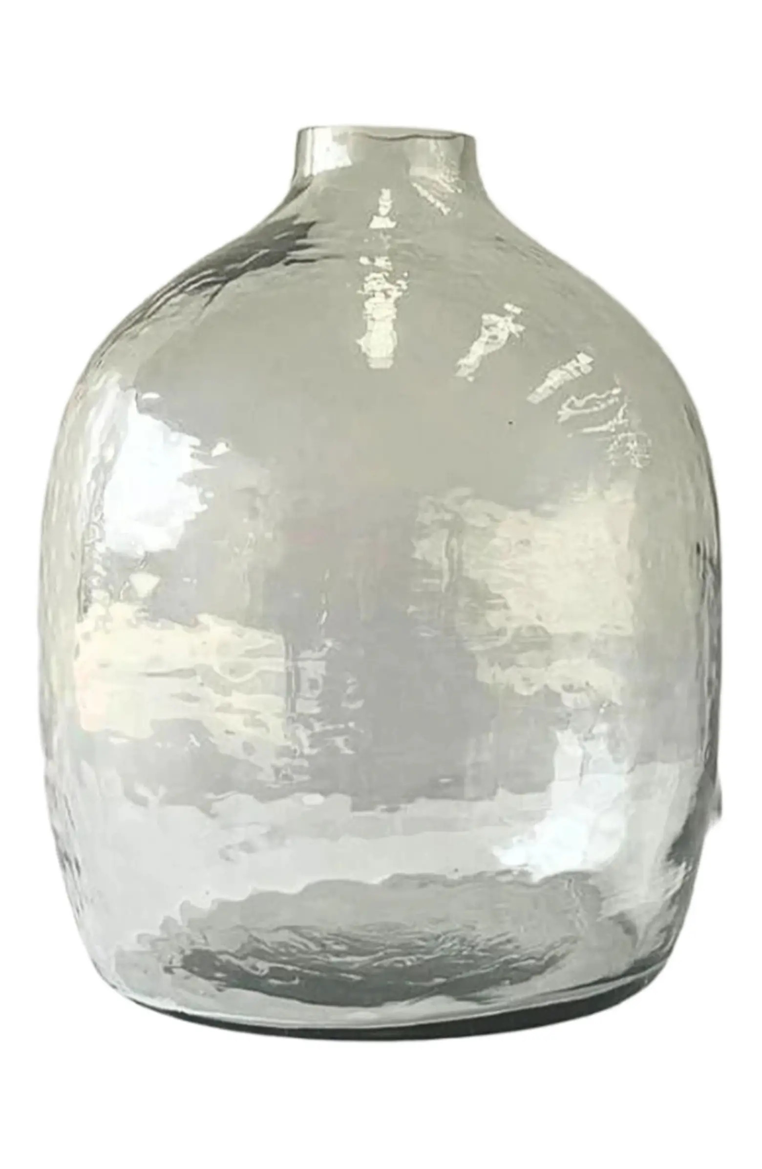 Creative Women Handblown Hammered Glass Hebron Vase | Nordstrom | Nordstrom