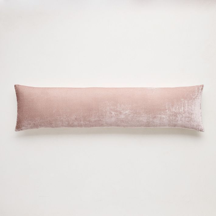 Lush Velvet Oversized Lumbar Pillow Cover | West Elm (US)