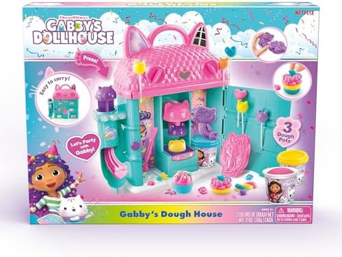 Canal Toys Gabby’s Dollhouse ™ Dough House! Have a cat-Tastic time Sculpting, molding, and Sh... | Amazon (US)