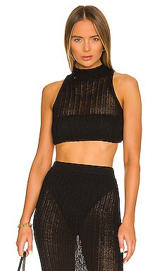 Camila Coelho Cleo Top in Black from Revolve.com | Revolve Clothing (Global)