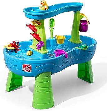 Step2 Rain Showers Splash Pond Water Table | Kids Water Play Table with 13-Pc Accessory Set | Amazon (US)