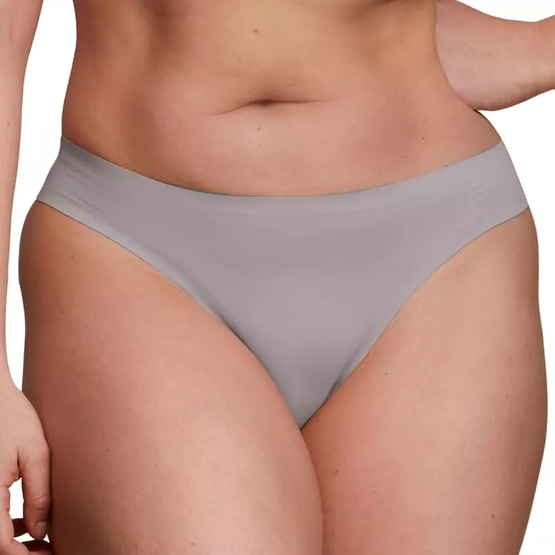  EBY Womens Seamless Cotton Bikini: No Show Cotton