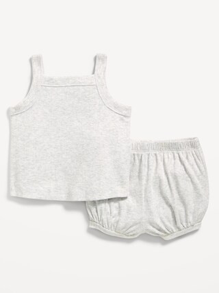 Ribbed Cami Tank and Shorts Set for Baby | Old Navy (US)