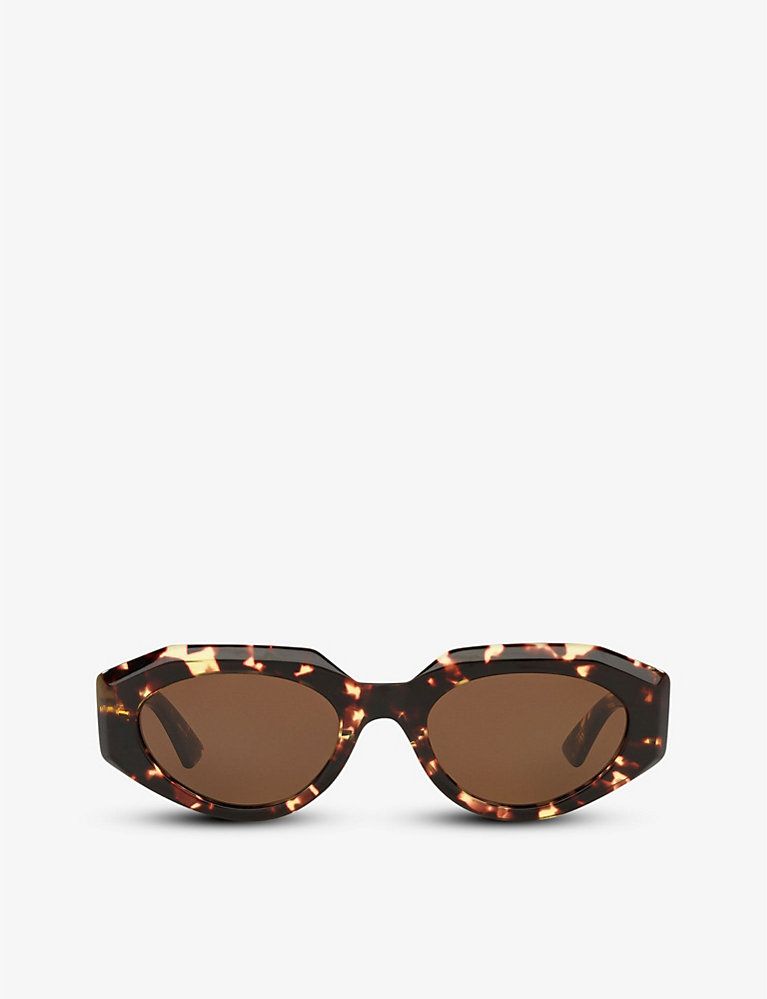 BV1031S round-frame acetate sunglasses | Selfridges