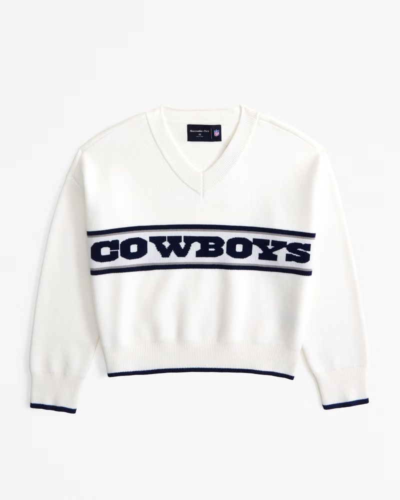 NFL Go Sports LuxeLoft V-Neck Sweater | NFL NFL | Abercrombie.com | Abercrombie & Fitch (US)