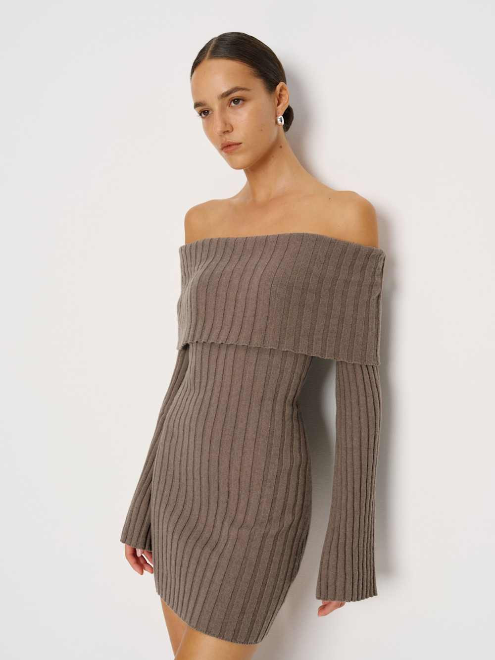 Lacey Cashmere Blend Sweater Dress | Reformation (Global)