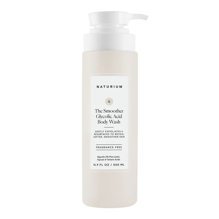 Naturium The Smoother Glycolic Acid Body Wash, 16.9 FL OZ | Walmart (US)