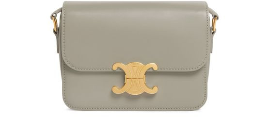 Teen Triomphe Bag in Shiny Calfskin - CELINE | 24S (APAC/EU)