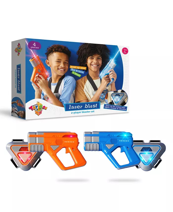 Laser Blast 2-Player 4 Pieces Blaster Set, Created for Macy's | Macy's