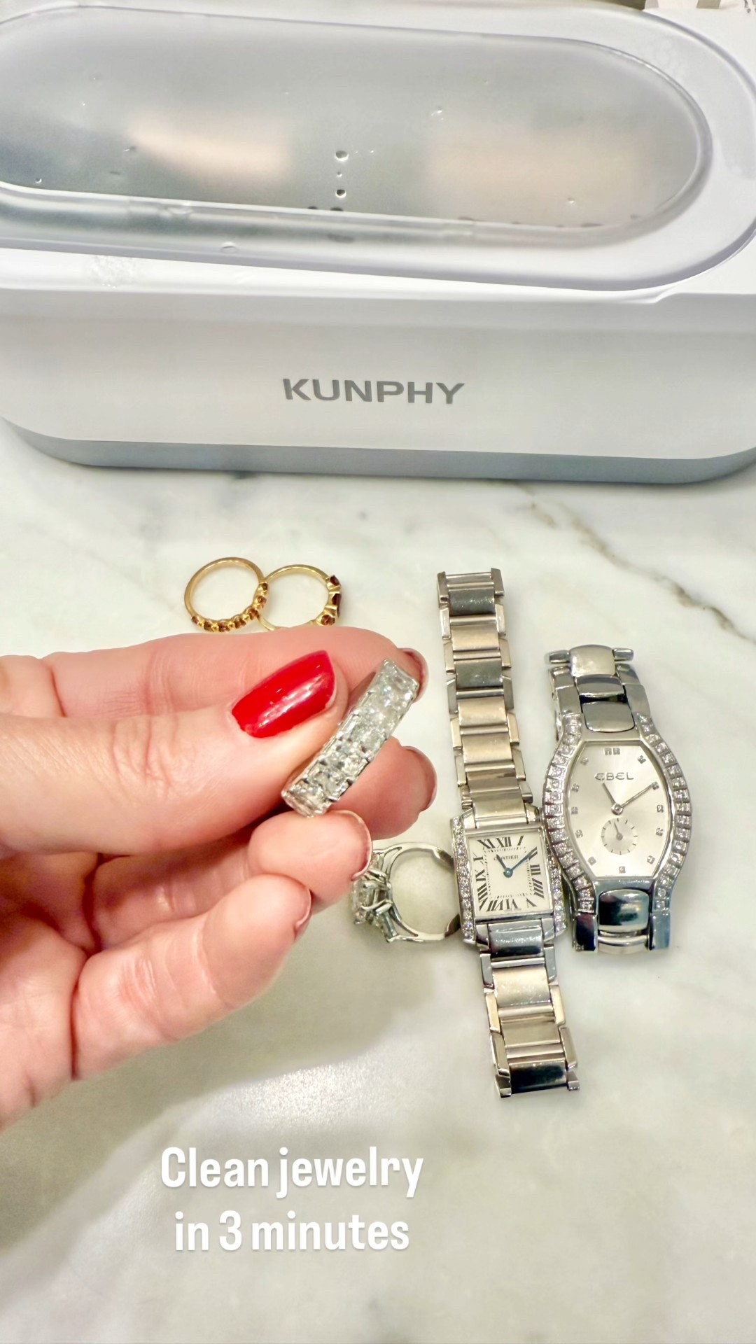The easiest way to clean your jewelry at home. Cleans make-up brushes too. 


#LTKBeauty #LTKFindsUnder50 #LTKHome
