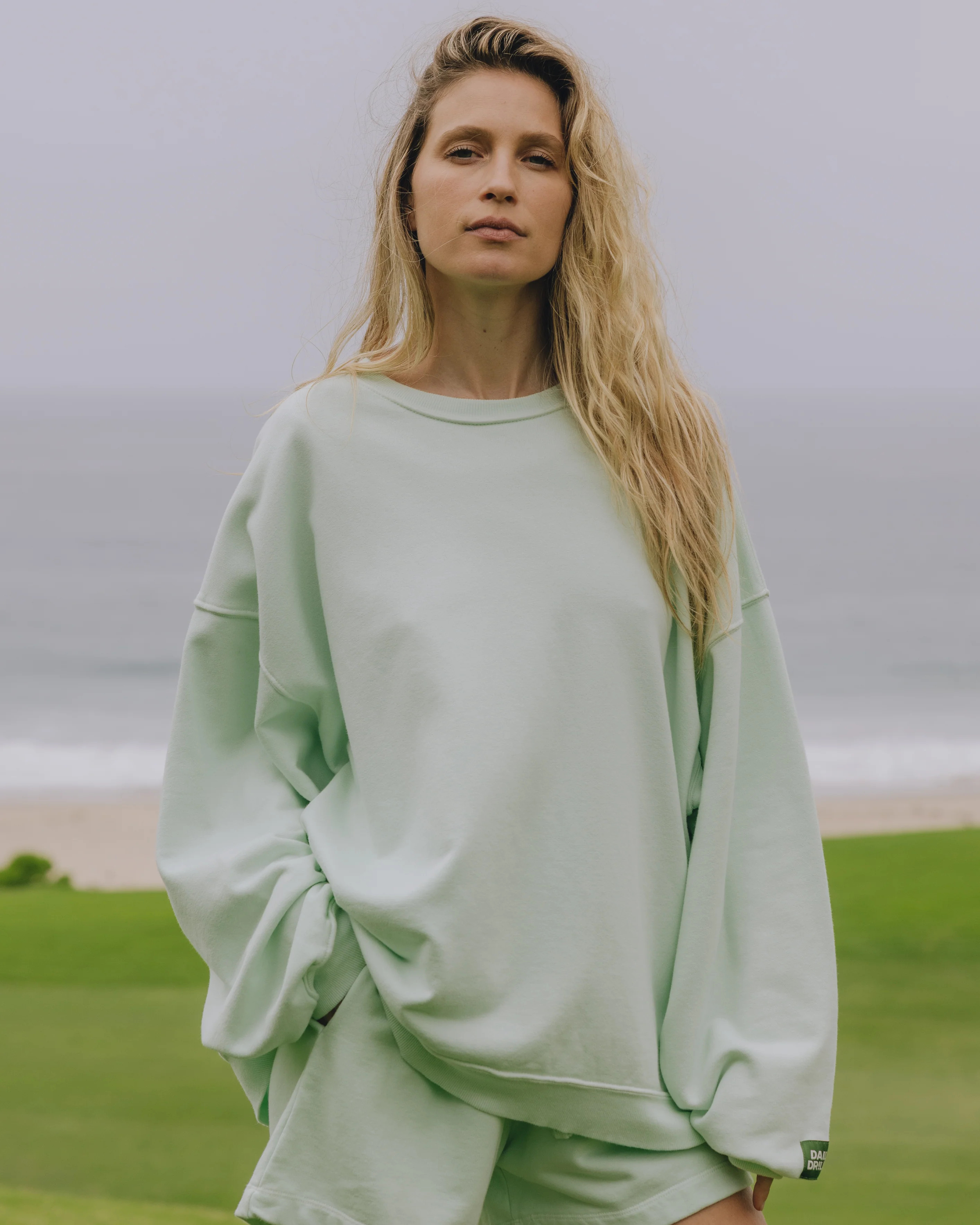 Unisex Oversized Crew - Surf | Daily Drills LLC