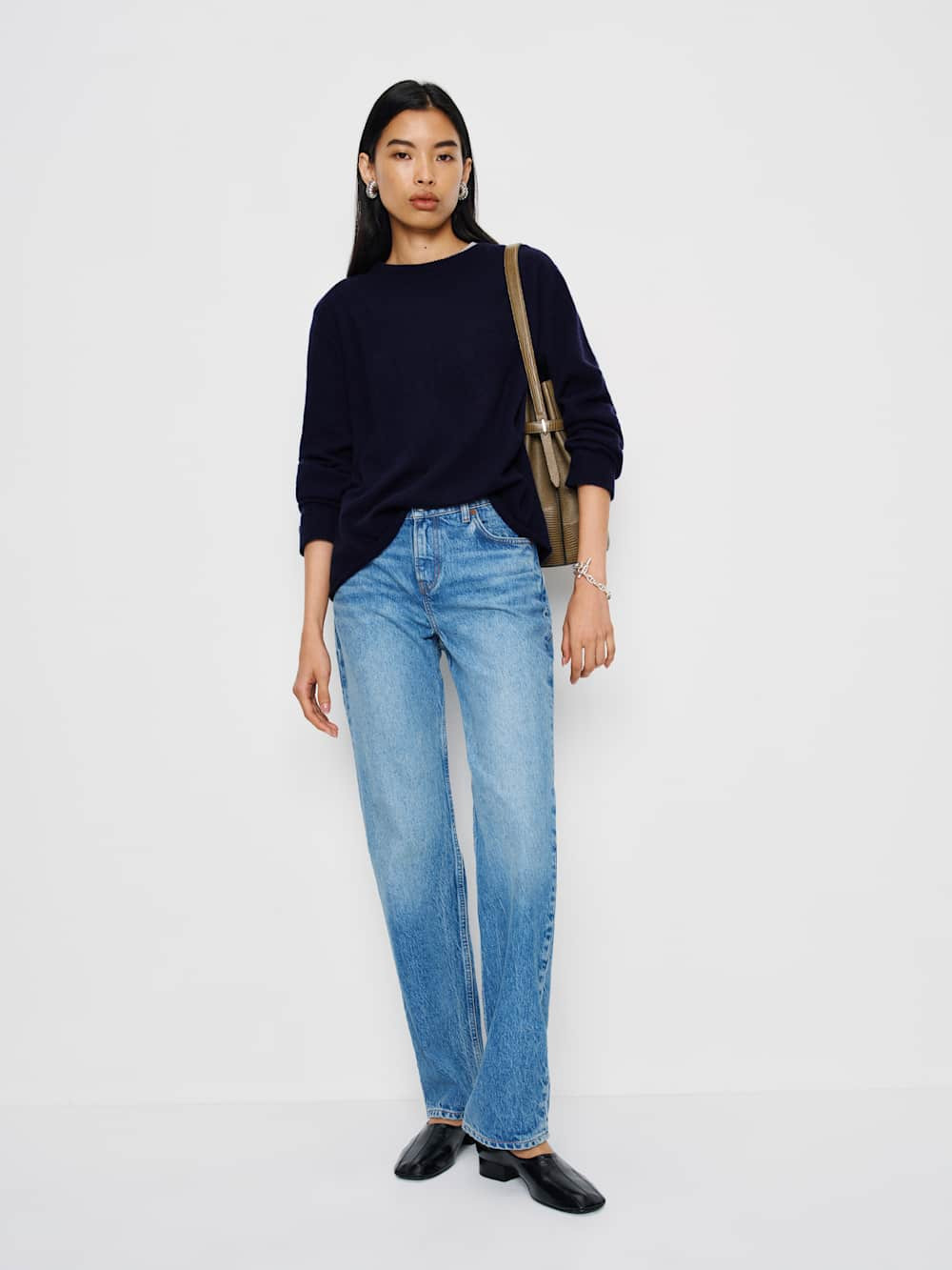 Cashmere Boyfriend Sweater | Reformation (Global)