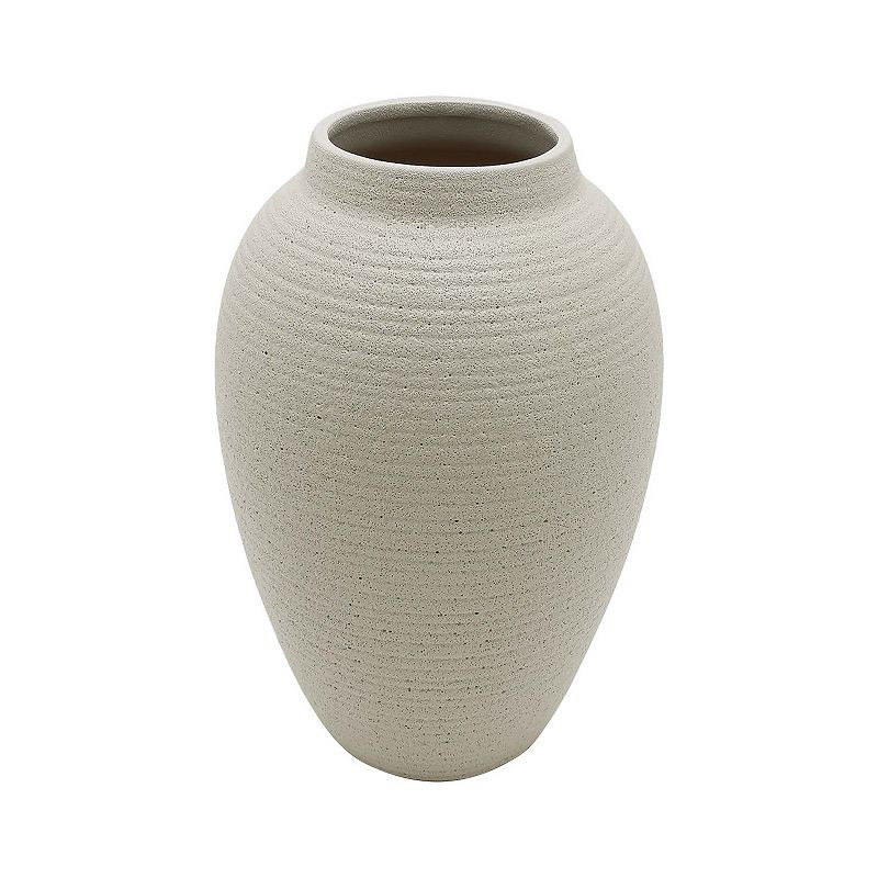 Everyday Decor Large Round Ribbed Vase Table Decor, Multi | Kohl's