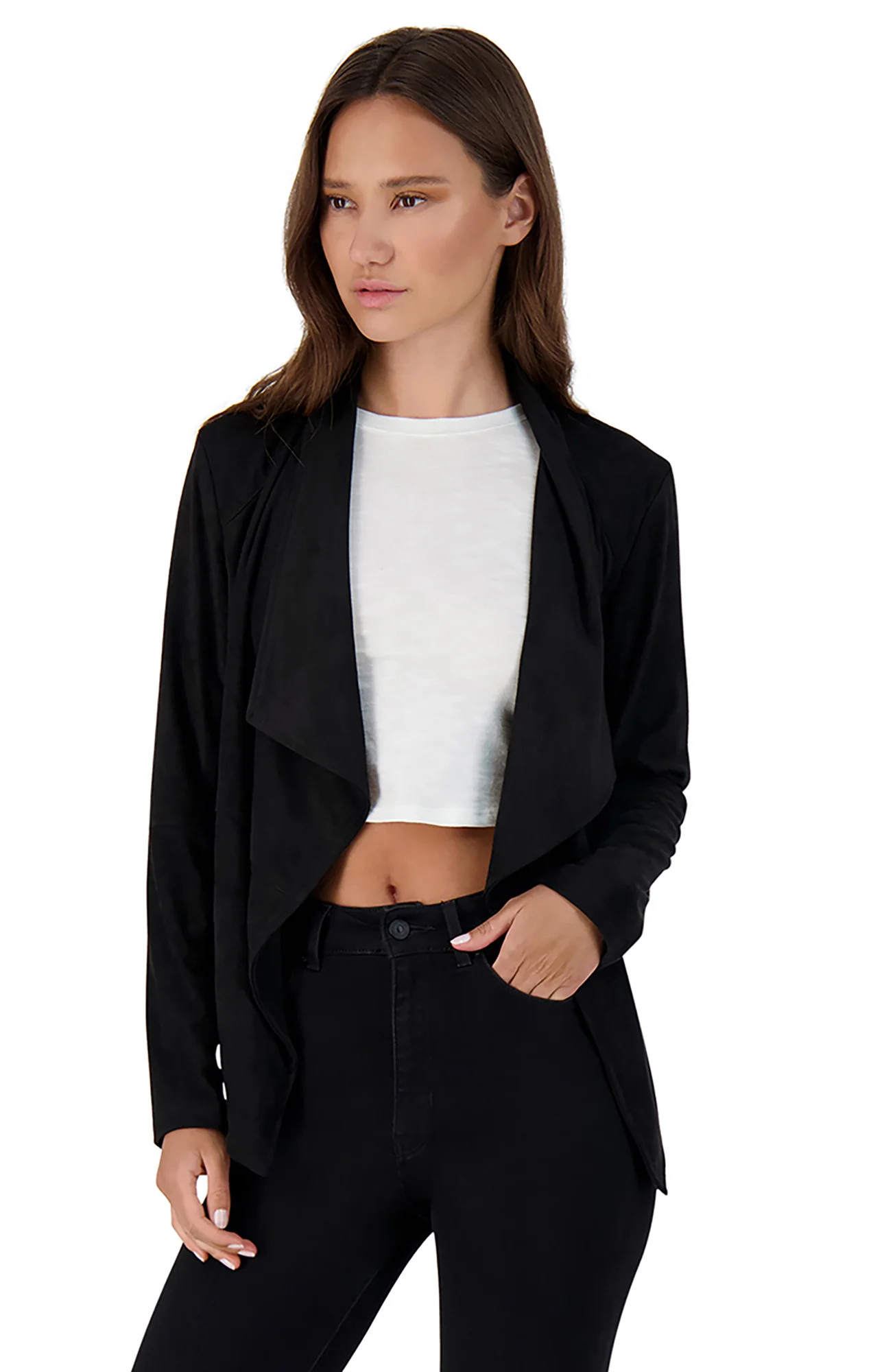 Wade Faux Suede Jacket | BB DAKOTA