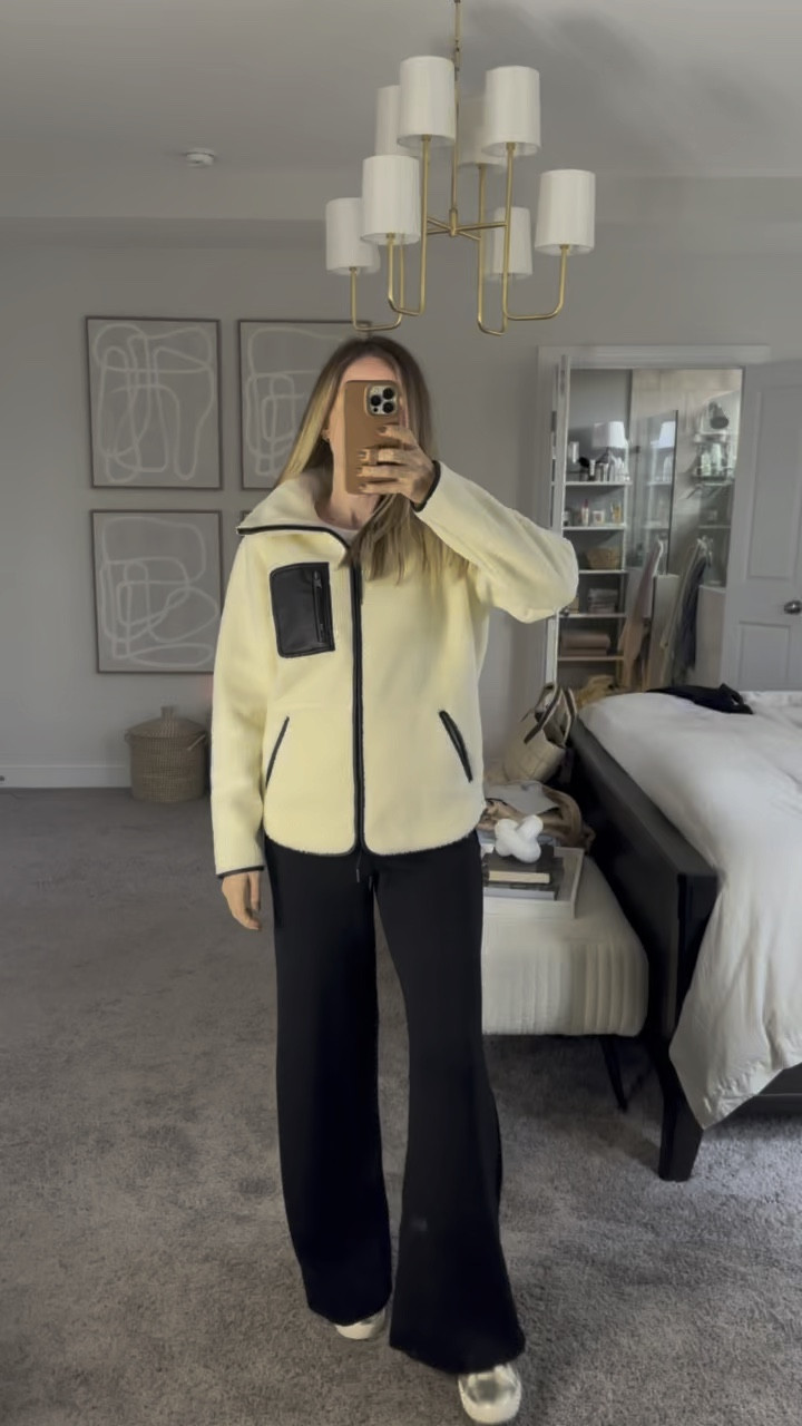 Spanx Sale! Get 50% off this fleece full zip and the fleece vest version + 30% off sitewide (and an extra 10% off with code EXTRA10) 

#LTKCyberWeek #LTKSaleAlert