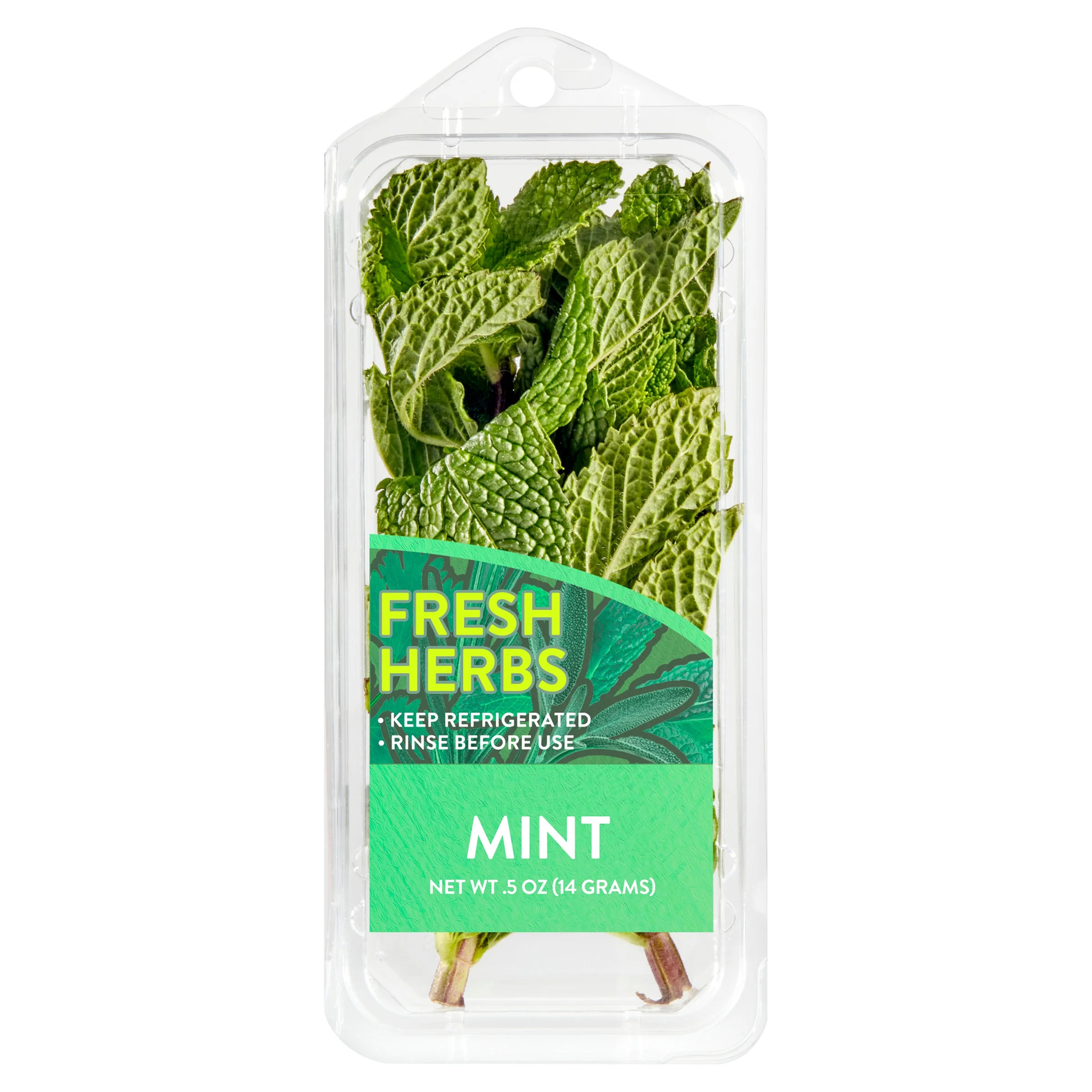 Fresh Mint, 0.5 oz Clamshell - Walmart.com | Walmart (US)
