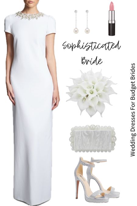 Simple but exquisite bridal dress and accessories. 

#fulllengthgowns #cityhallbride #bridedresses #weddingheels #weddingdresses

#LTKWedding #LTKSeasonal #LTKStyleTip