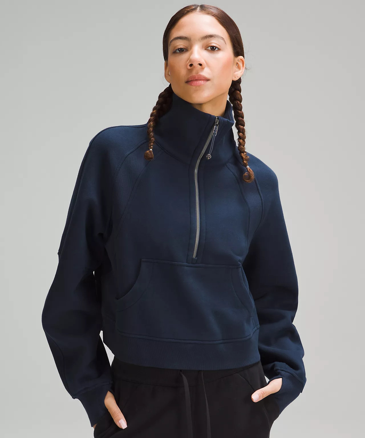 Scuba Oversized Funnel-Neck Half Zip *Long | Women's Hoodies & Sweatshirts | lululemon | lululemon (CA)