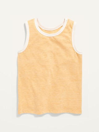 Solid Slub-Knit Tank Top for Toddler Boys | Old Navy (US)