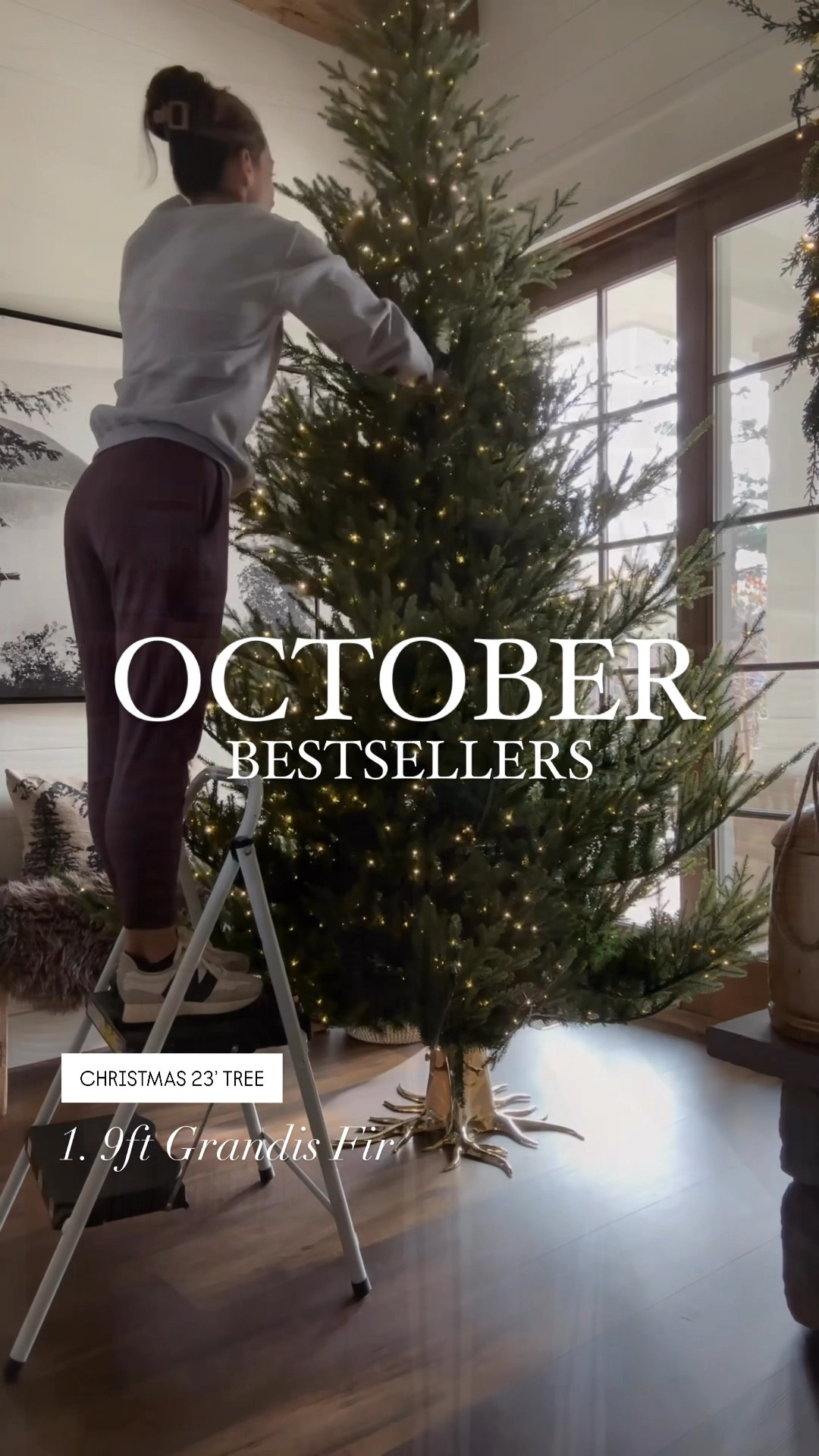 Rounding up the top 5 bestsellers from October.  Comment SHOP for links to all of them!

1.  9ft Grandis Fir that I used in my living room last year.  It’s such a beautiful tree!  It’s even better this year because they added more lights to it!  Don’t worry, I didn’t get rid of it, it’s shifting to my dining room this year😉

2.  Mini Cedar Wreaths. These are always popular every year!  They are a soft touch cedar.  I used a different wreath this year to switch it up(they were also popular, but sold out already) but will be using these again!

3.  Flocked Alpine Trees
These are such a great tree!  I love the dimension they add when paired in multiple heights!  Featured in my bathroom are the 6ft and 5ft.

4.  This Thanksgiving Laurel wreath is a showstopper!  I knew from the minute I saw it you all would love it as much as I do!  It comes in 2 sizes.  Mine is the 29”

5.  9ft Norway Spruce is the tree I am using in my living room this year!  It’s a tad bit wider, but very similar to last year’s tree.  It has the most beautiful shape and is filled with lights!  Set up on both trees is so easy!  I love these trees because of how real they look.  Definitely worth the investment!





#LTKVideo #LTKHoliday #LTKHome