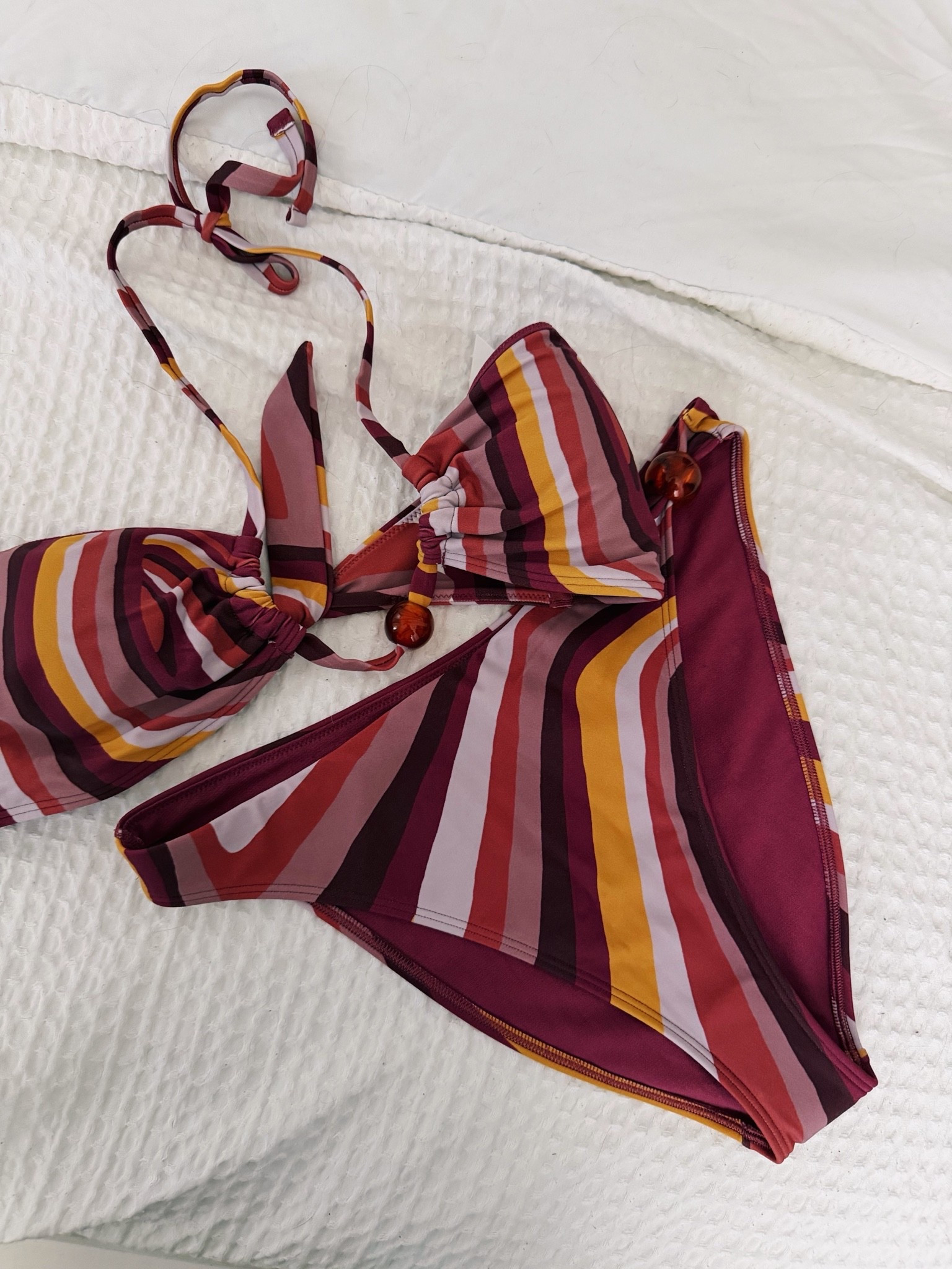 Abercrombie striped bikini set

Spring. Summer. Matching. Mid rise. Stripes. Pink. Under $100.

#LTKxAbercrombie #LTKSeasonal #LTKMidsize