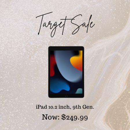 Target iPad Sale 🎯 

#LTKsalealert #LTKSale #LTKFind