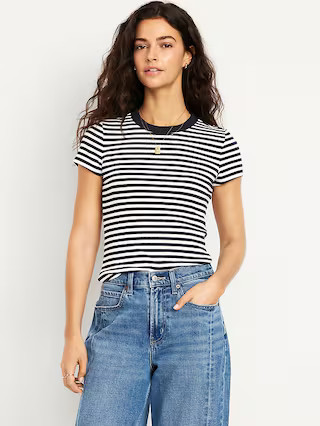 Snug Crop T-Shirt | Old Navy (US)