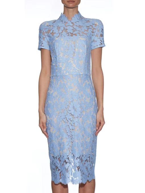 Warrior French-lace midi dress | Matches (US)