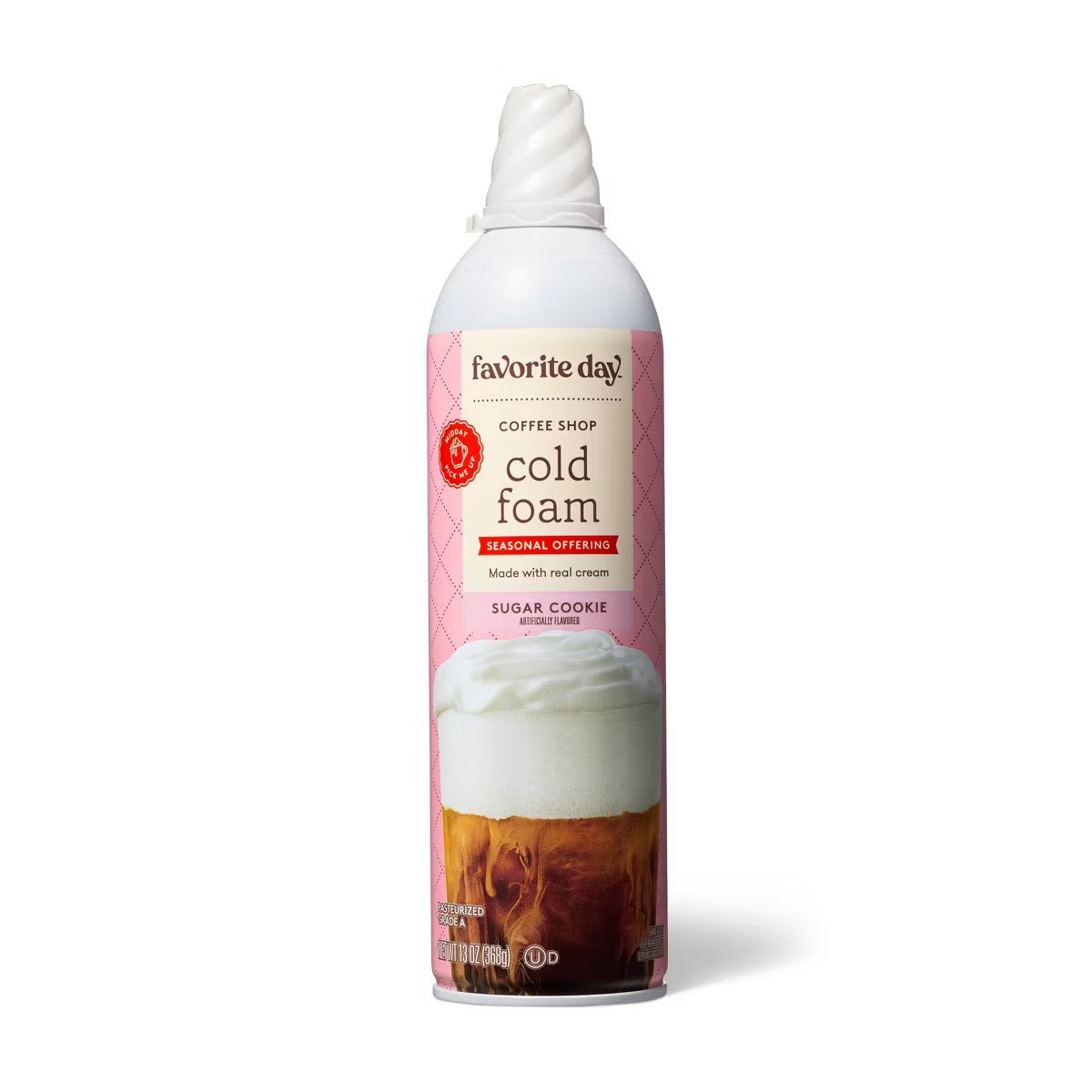Sugar Cookie Cold Foam Whipped Topping - 13oz - Favorite Day™ | Target
