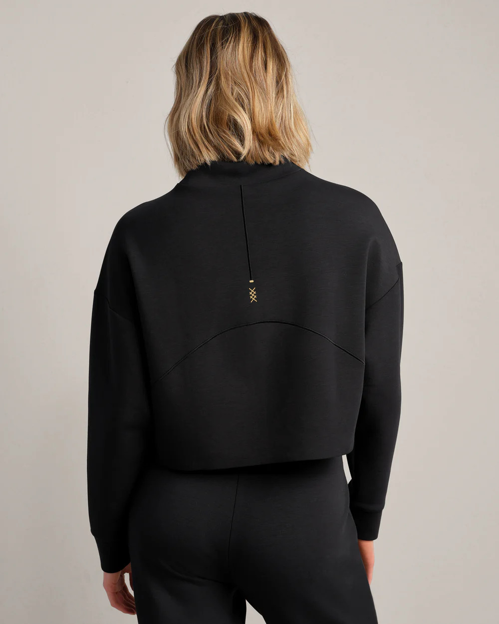 DreamGlow® Cropped Mock Neck | Rhone