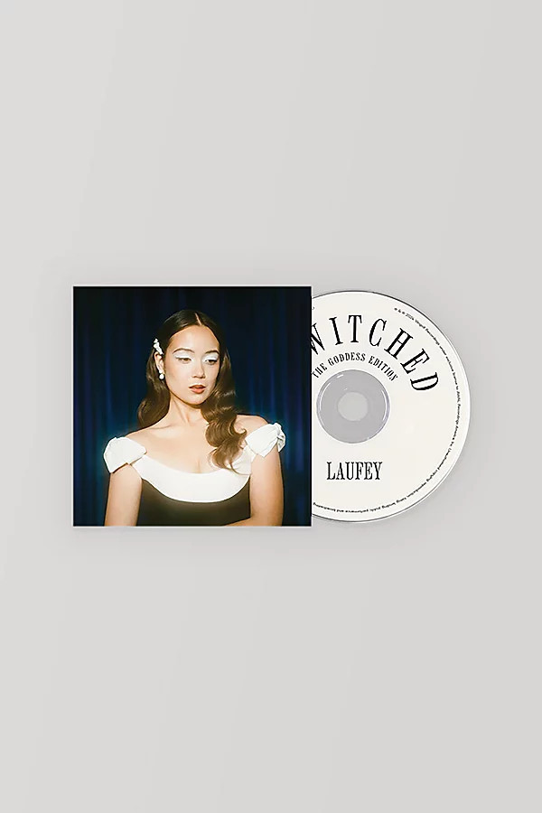 Laufey - Bewitched: The Goddess Edition CD with Poster in Silver at Urban Outfitters | Urban Outfitters (US and RoW)