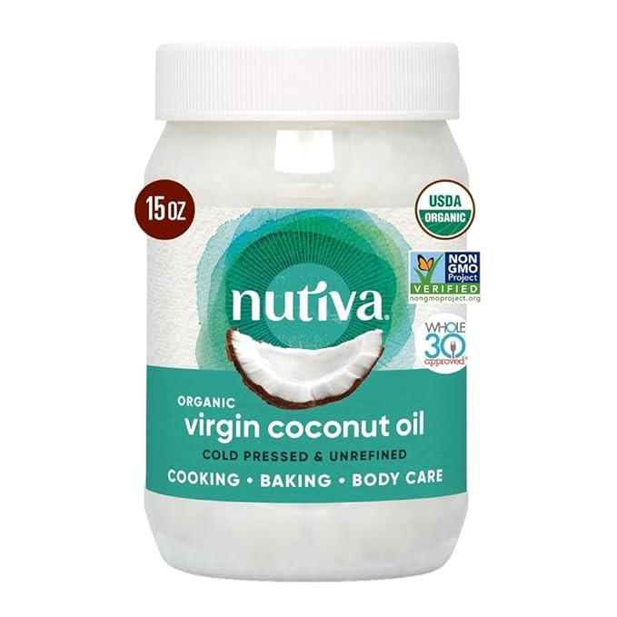 Nutiva, Organic Coconut Oil, 15 Fl Oz | Amazon (US)