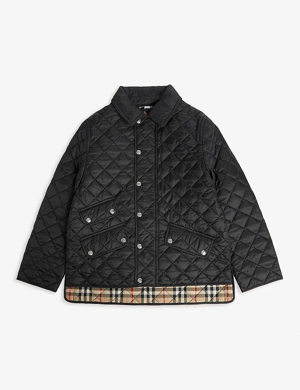 Brennan diamond quilted jacket 3-14 years | Selfridges
