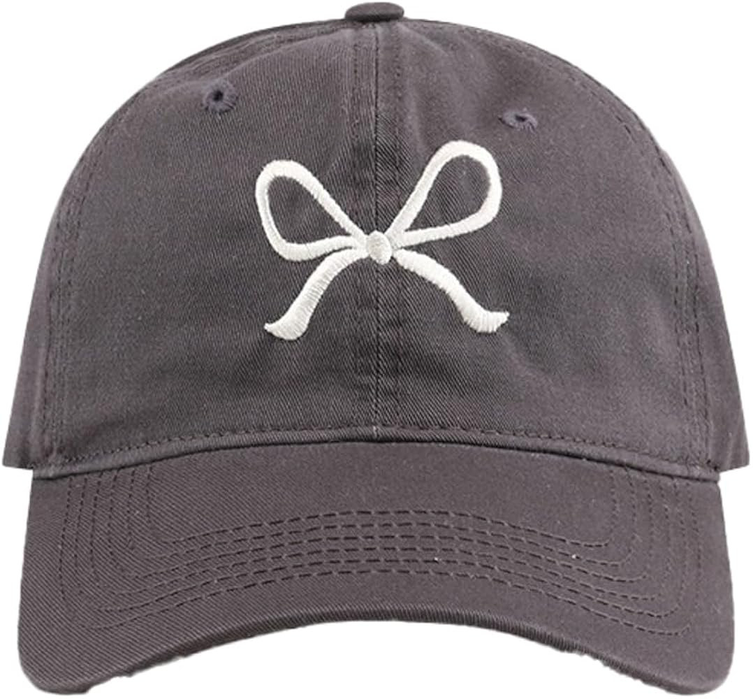 Bow-Tie Baseball Cap for Women Fashion Sun Hats for Women Trucker Hat Y2k Sun Cap Visor Cap Hikin... | Amazon (US)