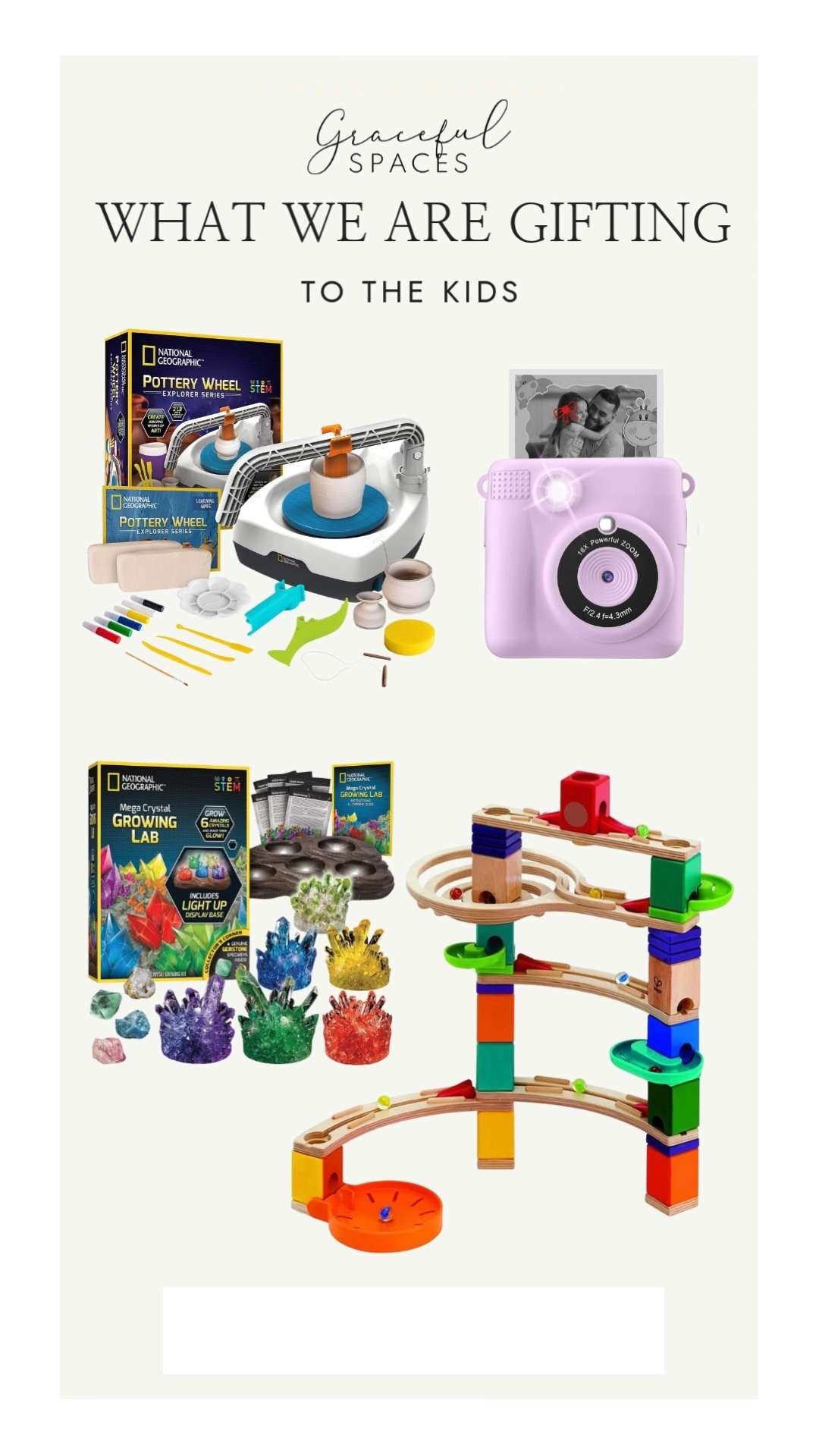 Graceful Spaces little ones will be receiving these four Amazon finds that will all arrive in time for gifting this year! 

 #LTKGiftGuide #LTKFindsUnder50 #LTKKids