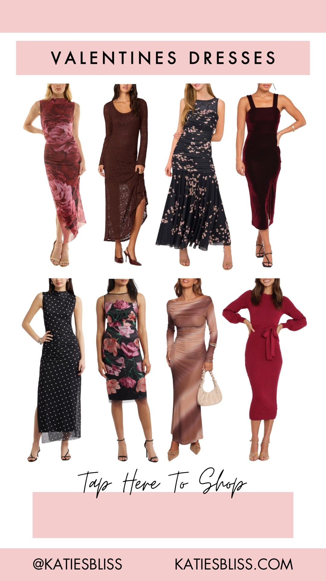 Valentine’s Day date night dresses ❤️

Valentines day. Dress. Formal. Midi. Floral. Date night. 



#LTKSeasonal #LTKFindsUnder100