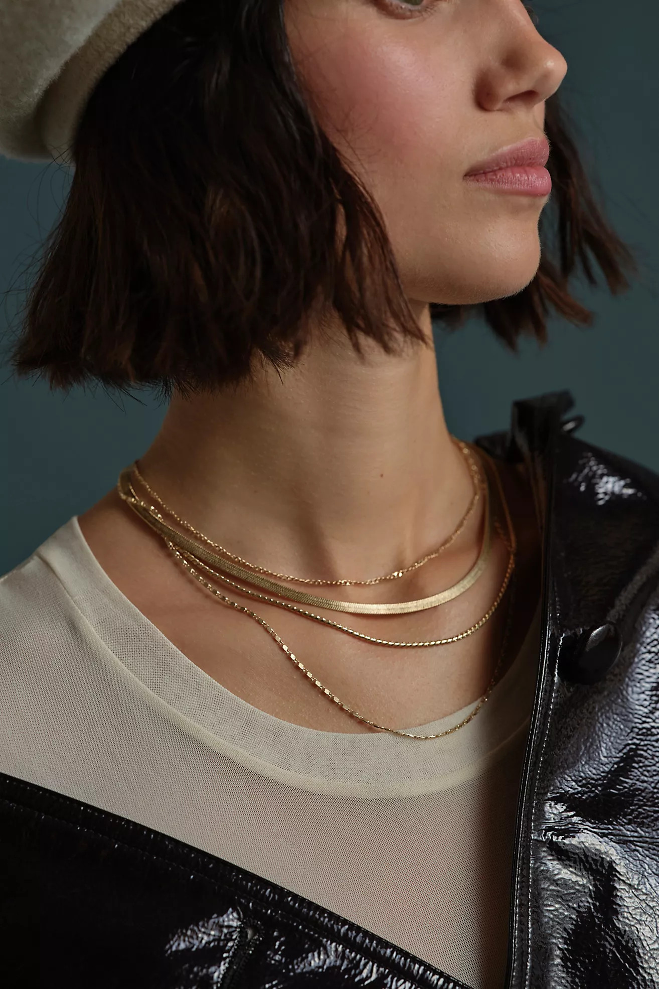 Gold Plated Lara Layer Choker | Free People (Global - UK&FR Excluded)