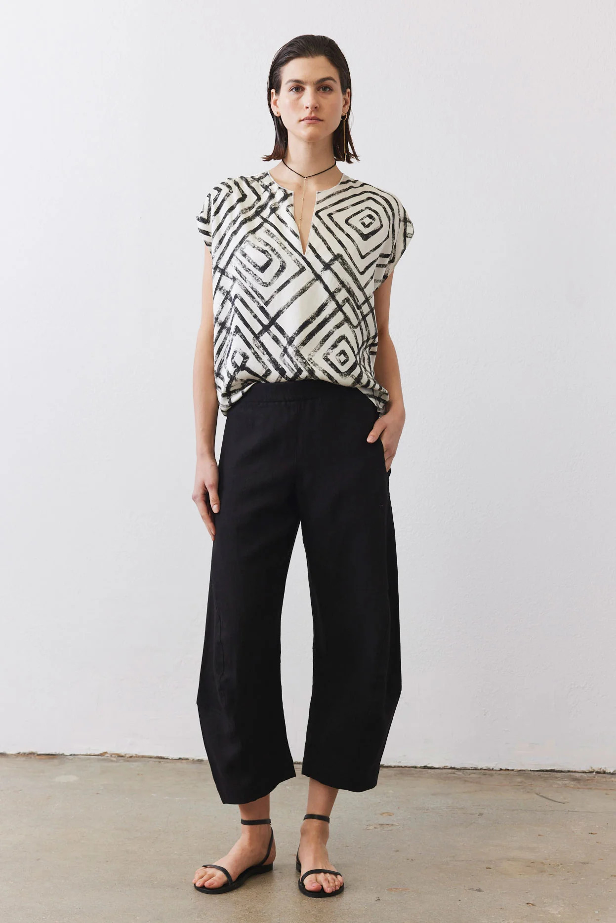 The Linen On the Loose Work Pants | Ruti