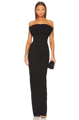 SAU LEE Noah Gown in Black from Revolve.com | Revolve Clothing (Global)